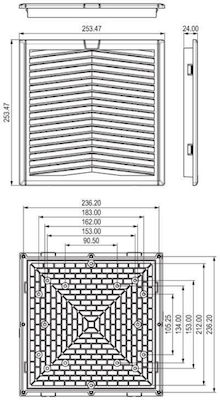 NTL-FF255 Fan 220V