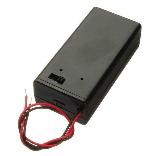 Optum Batteriehalterung mit 1 Steckplatz 9V (HR0295B)
