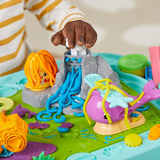 Hasbro Плей-Доу Пластелин - Игра My First Play Table за 3+ Години 6 Броя