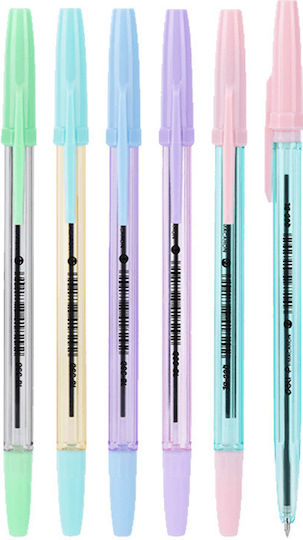 Deli Macaron Στυλό Ballpoint (Διάφορα Χρώματα)