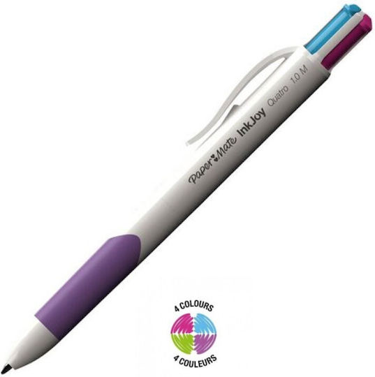 Papermate Inkjoy Quatro Στυλό Ballpoint (Διάφορα Χρώματα)