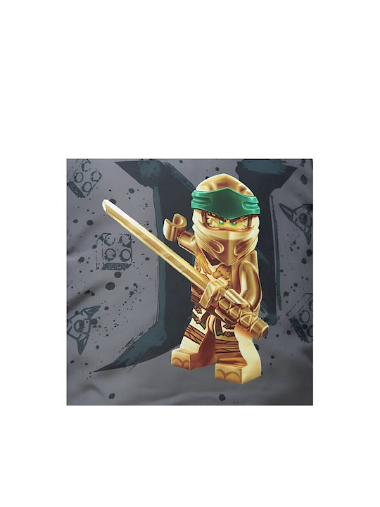 LEGO Ninjago Gold Schulranzen Rucksack Kindergarten Mehrfarbig mit Flaschenhalter