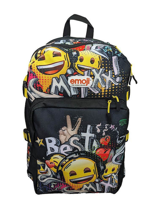 Gim Emoji School Bag Backpack Elementary, Elementary Multicolored