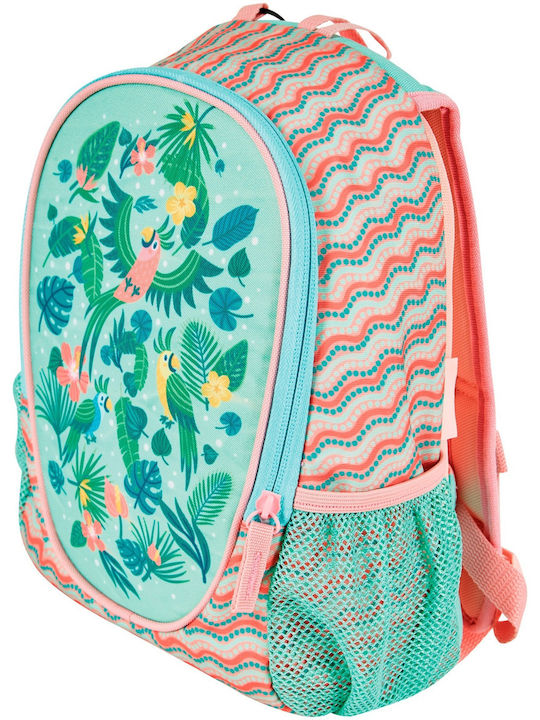 Herlitz Sweet Jungle School Bag Backpack Elementary, Elementary in Green color