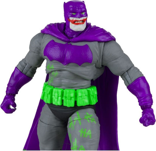 Mcfarlane Toys DC Comics Batman Jokerized The Dark Knight Returns Gold Label Action Figure Height 18cm Scale 1:10