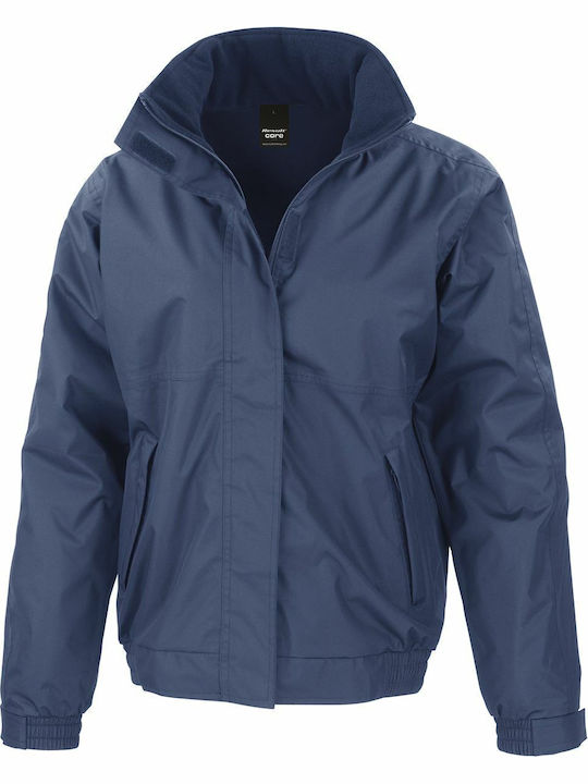 Result Core Men's Jacket Waterproof Blue