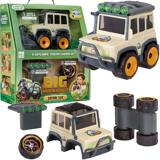 Little Tikes Big Adventures - Stem Safari Suv Car for 3+ Years Old