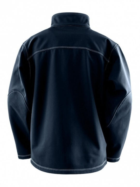 Result Men's Softshell Jacket Navy Blue