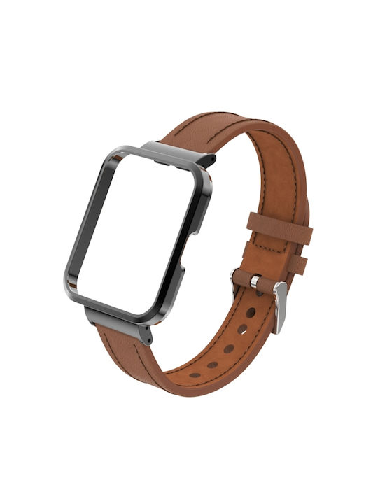 Watch Μεταλλική Θήκη σε Καφέ χρώμα για το Mi Watch Lite Watch Μεταλλική Θήκη σε Καφέ χρώμα για το Mi Watch Lite