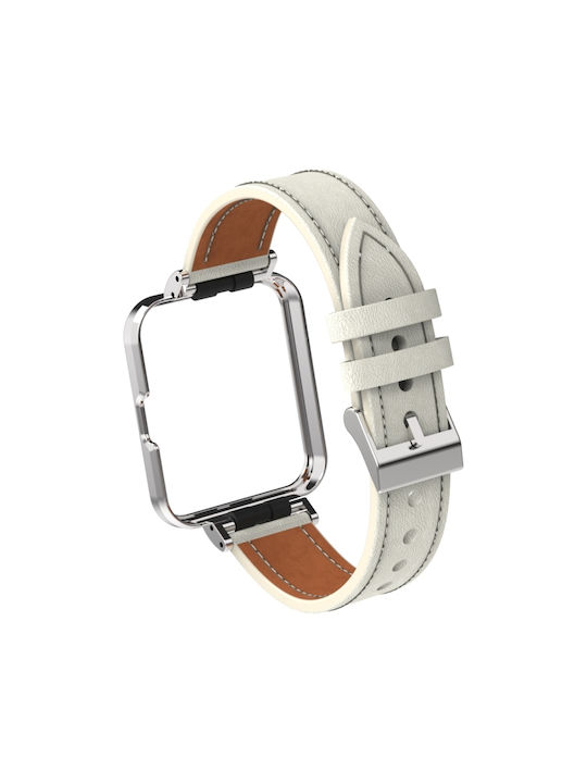 Watch Metal Case in White color for Mi Watch Lite