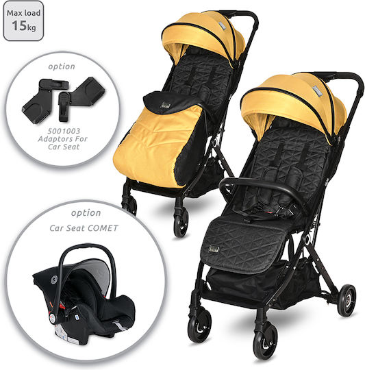Lorelli Myla Baby Stroller Suitable for Newborn Lemon Curry 6.6kg
