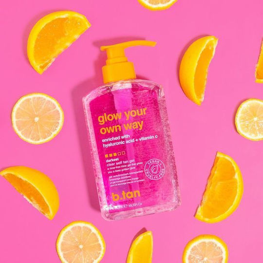 B.Tan Glow Your Own Way Self Tanning Gel Σώματος Dark 473ml