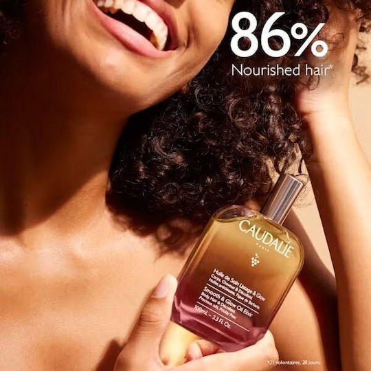 Caudalie Smooth & Glow Oil Elixir Ξηρό Λάδι 100ml