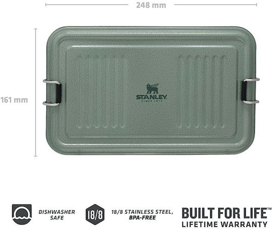 Stanley The Legendary Useful Box Δοχείο Φαγητού Inox Πράσινο 1.2lt