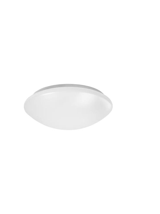 Ledvance Μεταλλική Πλαφονιέρα Οροφής με Ενσωματωμένο LED σε Λευκό χρώμα 35cm