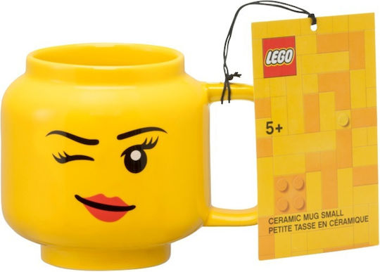 LEGO WINKY Cană Ceramică Galbenă