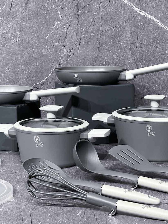 Berlinger Haus Kochgeschirr-Set Grey BH-7077 12Stück