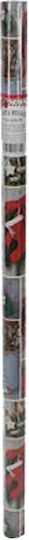 Коледно Опаковъчна хартия за Подарък Многоцветен 70x70см.