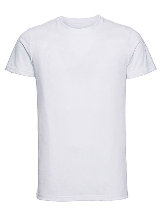 Russell Europe Men's Short Sleeve Promotional T-Shirt White