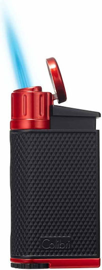 Colibri EVO Winddicht Feuerzeuge Flamme Typ Jet in Schwarz Farbe