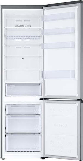 Samsung Ψυγειοκαταψύκτης 390lt NoFrost Υ203xΠ59.5xΒ65.8εκ. Inox RB38C602CSA/EF