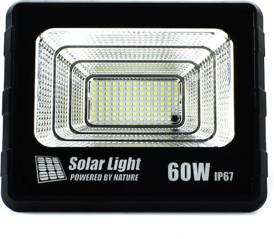 Wasserdicht Solar LED Flutlicht 60W Kaltweiß 6500K IP67