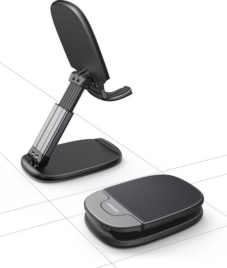 Joyroom foldable stand Βάση Γραφείου για Κινητό σε Μαύρο χρώμα