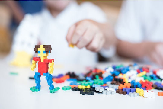 Plus Plus Neon Building Blocks For 8+ Years 520 Pieces