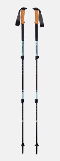 Black Diamond Trail Cork Telescopice Baston de trekking din aluminiu 2 buc Albastru