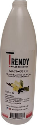 Trendy Color Cosmetics Vanilla Αμυγδαλέλαιο για Μασάζ 1000ml