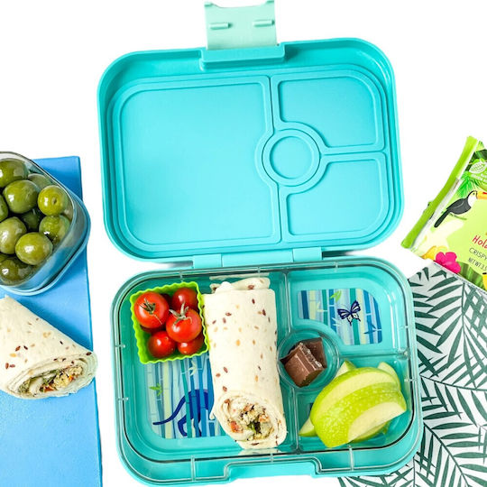 Yumbox Plastic Kids' Food Container Turquoise