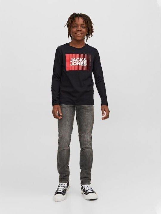 Kids' Shirt Long Sleeve Black