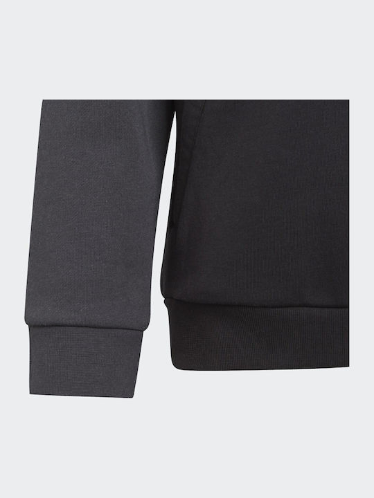 Kids Sweatshirt with Hood and Pockets Black Adicolor