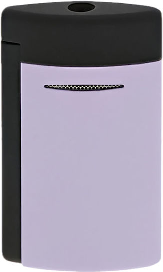 S.T. Dupont New Minijet Αντιανεμικός Αναπτήρας Φλόγας Matt Black And Lilac