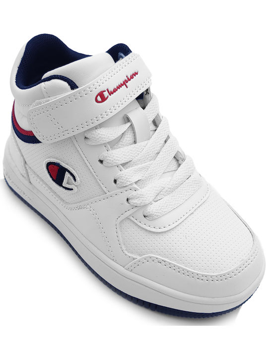 Champion Παιδικά Sneakers High Λευκά