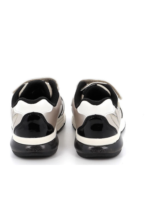 SPACECLUB Kids Sneakers Anatomic with Scratch & Lights Gold