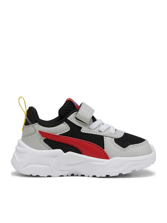 Trinity Lite Kinder Sneakers mit Klettverschluss Gray