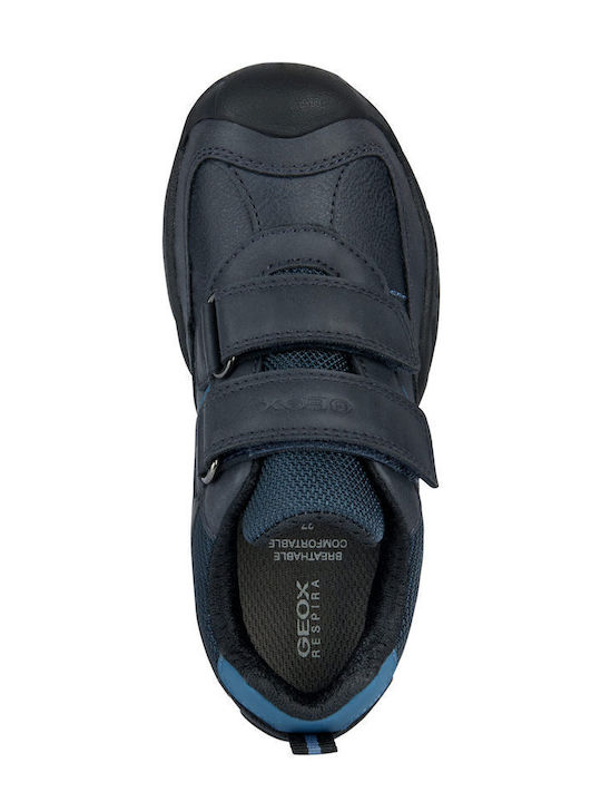 Savage Kids Sneakers Anatomic with Scratch Navy Blue