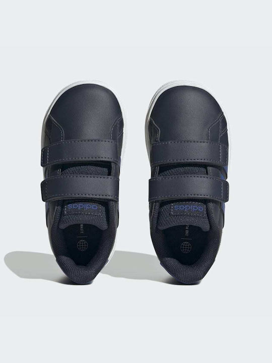 Adidas Kids Sneakers with Scratch Navy Blue