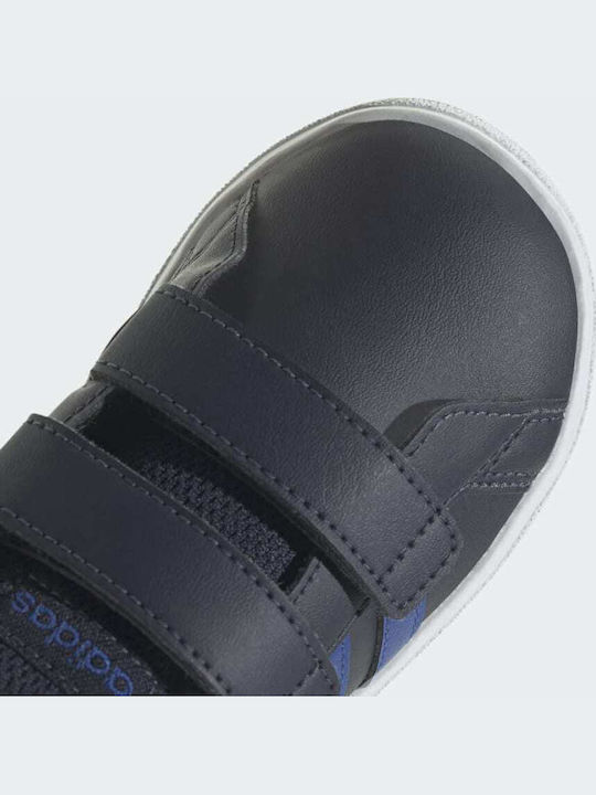 Grand Court 2.0 Παιδικά Sneakers με Σκρατς Navy Μπλε