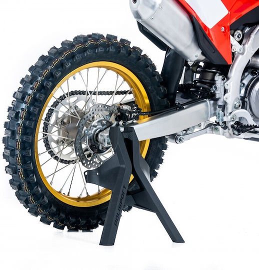 Polisport Στάντ Μονό Μοτοσυκλέτας σε Μαύρο Χρώμα 8988500001