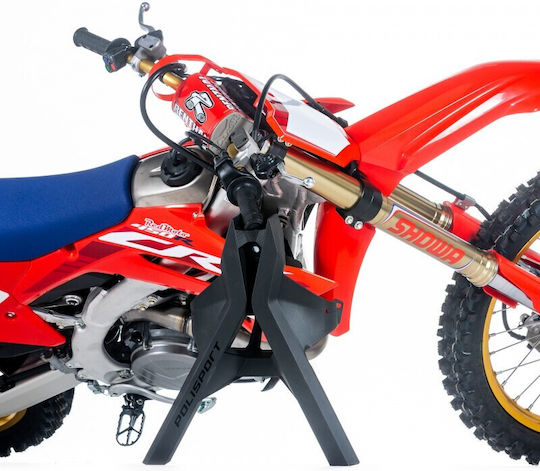 Polisport Στάντ Μονό Μοτοσυκλέτας σε Μαύρο Χρώμα 8988500001