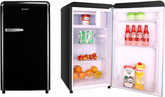 Morris Retro Mini Bar 83lt H88xW49.3xD55.4cm Black MRS-31093B