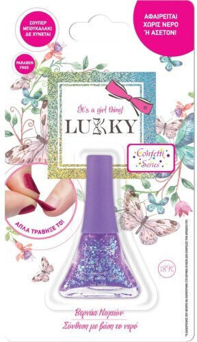 Lukky Cosmetics Toys Confetti Series Children's Nail Polish (Various Designs) 1pc