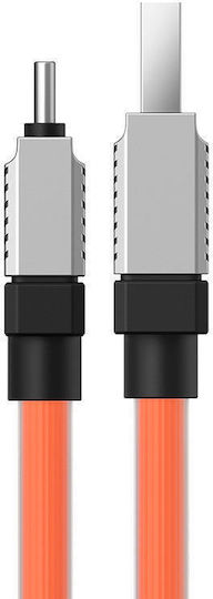 Baseus CoolPlay USB 2.0 Cable USB-C male - USB-A 100W Πορτοκαλί 2m CAKW000707