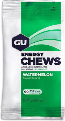 GU Energy Chews με Γεύση Καρπούζι 60gr