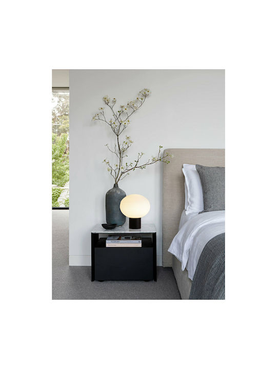 Viokef Angelo Metal Table Lamp for Socket E27 with Black Base