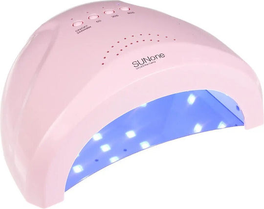 SUN ONE UV Sun One Φουρνάκι Νυχιών UV / LED 48W Ροζ