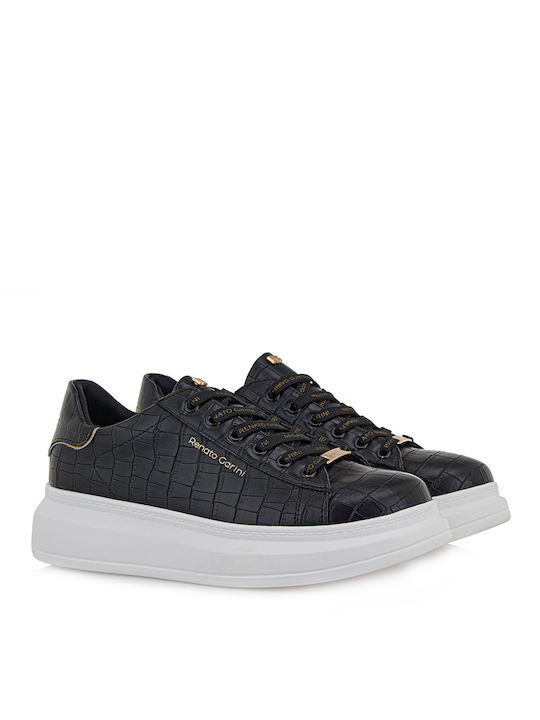 Renato Garini Γυναικεία Sneakers Μαύρα R119R1662J79