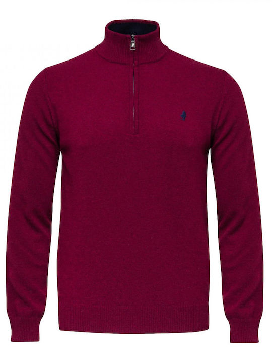 Long Sleeve Sweater Burgundy